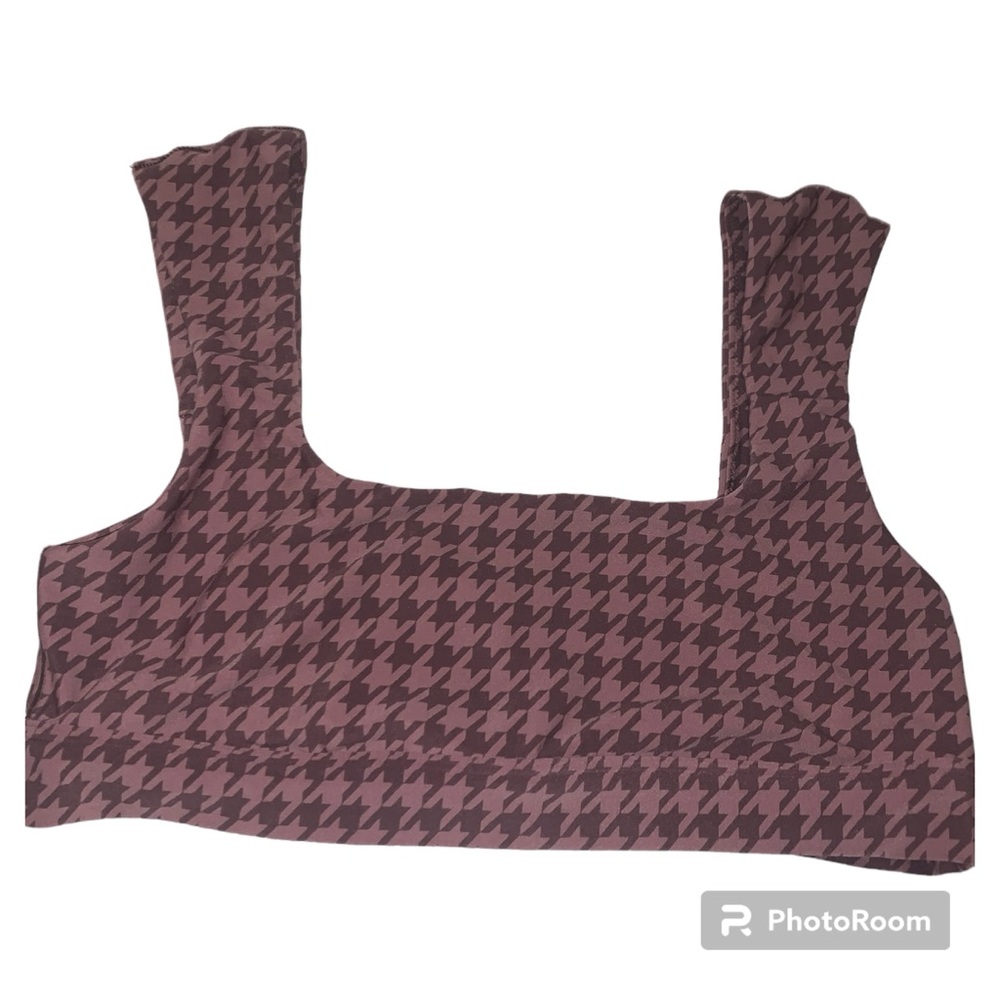 Offline by Aerie Real Me Sports Bra Purple Size L